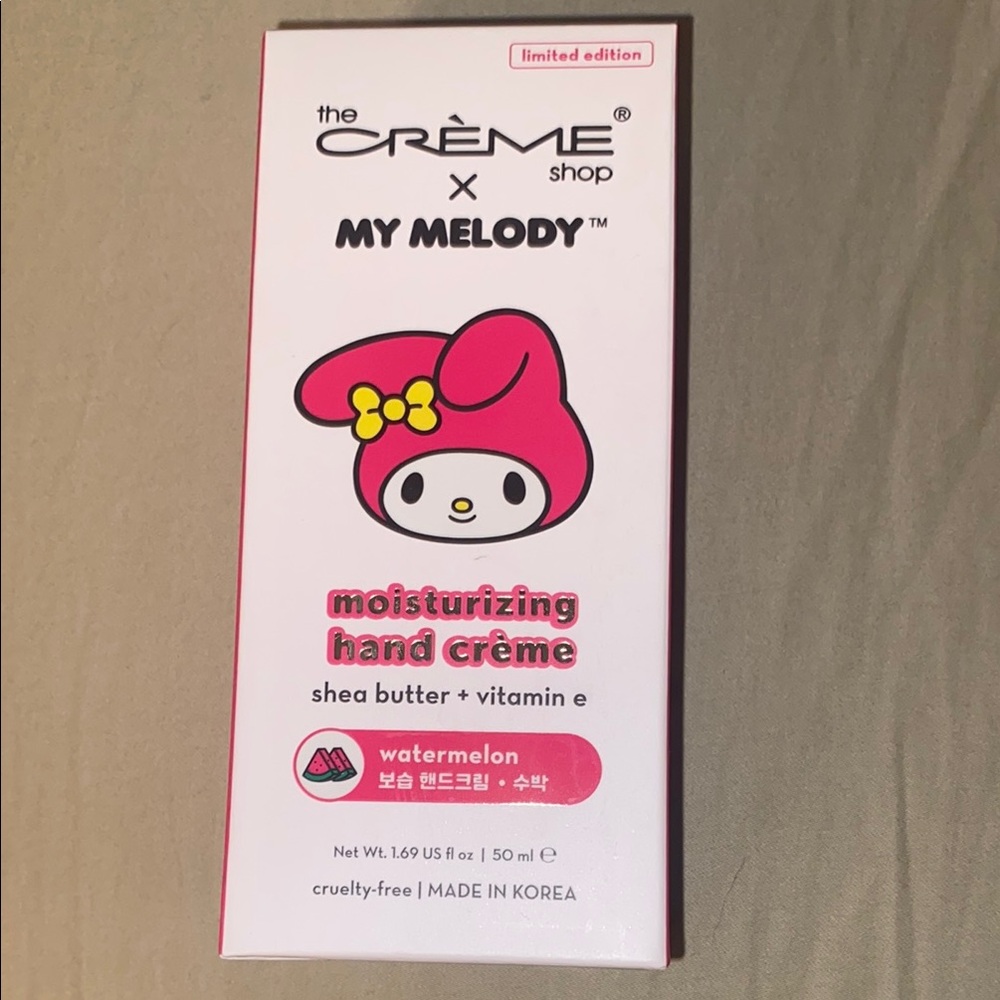 LIMITED EDITION The Crème Shop x My Melody Moisturizing Hand Crème
